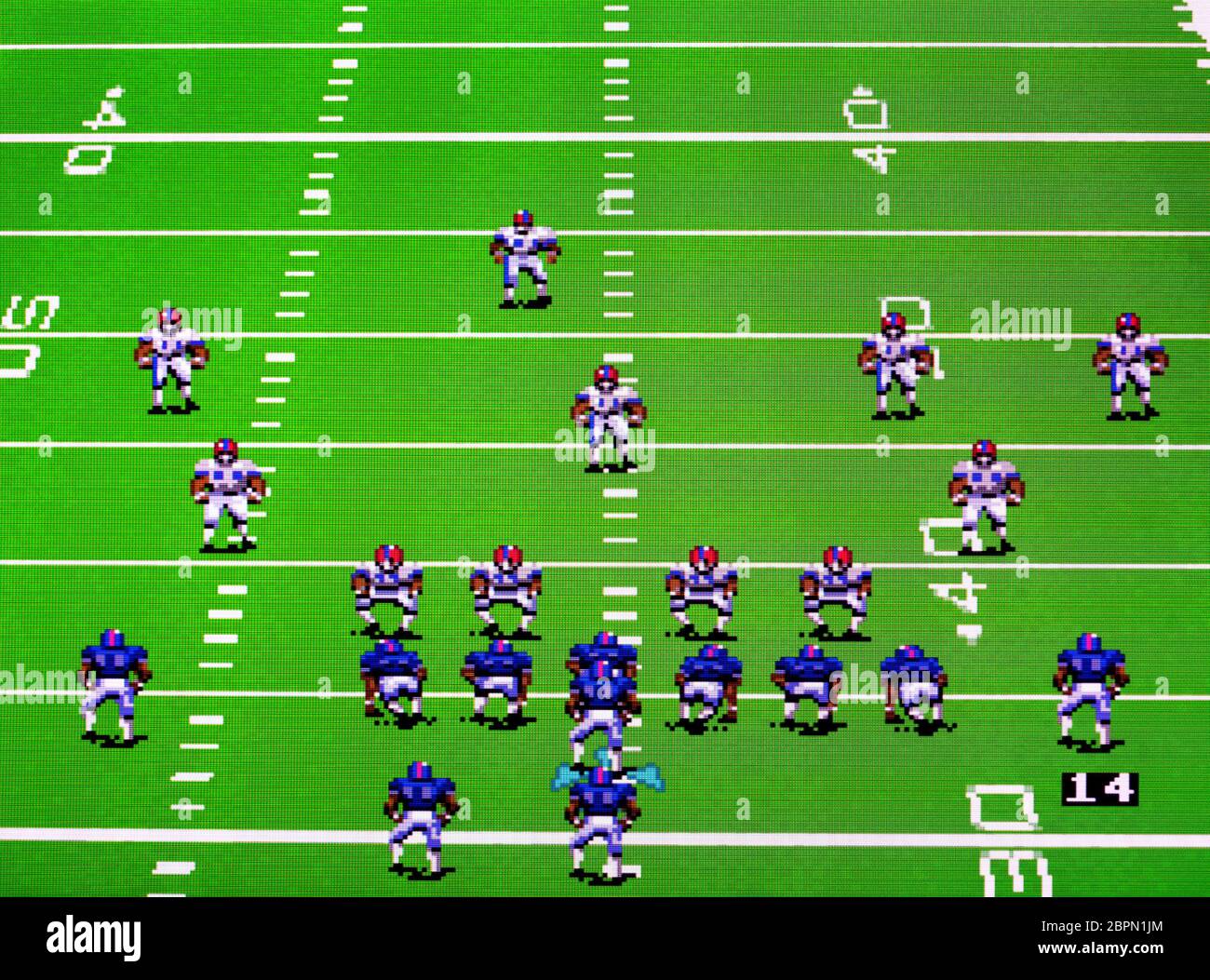 John Madden Football - SNES Super Nintendo  - Editorial use only Stock Photo