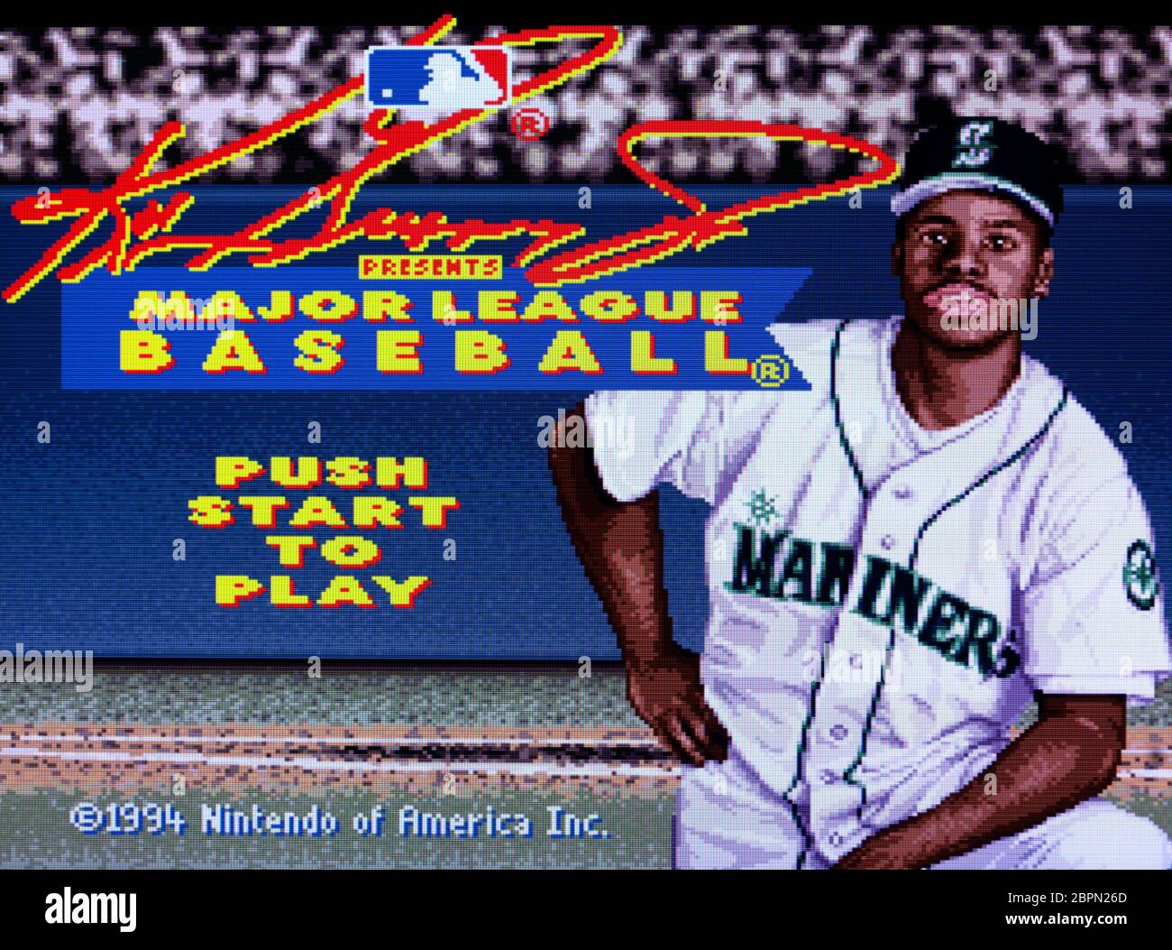 Ken Griffey Jr Major League Baseball SNES Super Nintendo Editorial