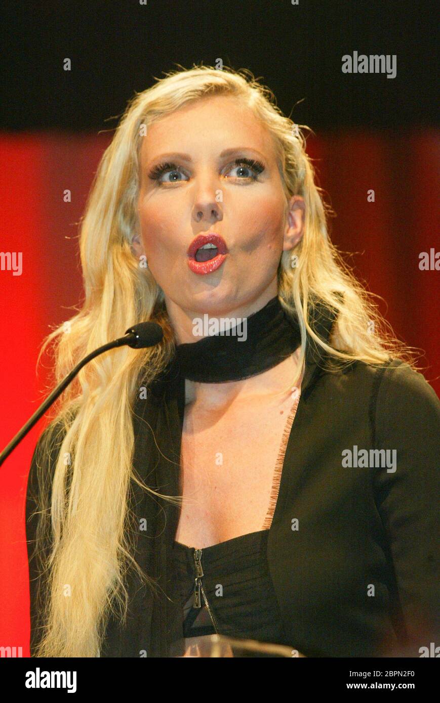 "New Faces Award" //2002 Verleihung des "New Faces Awards Stock Photo