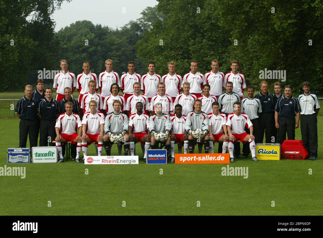 1. FC Köln - Präsentation des Kaders für die Saison 2003/2004 am ...