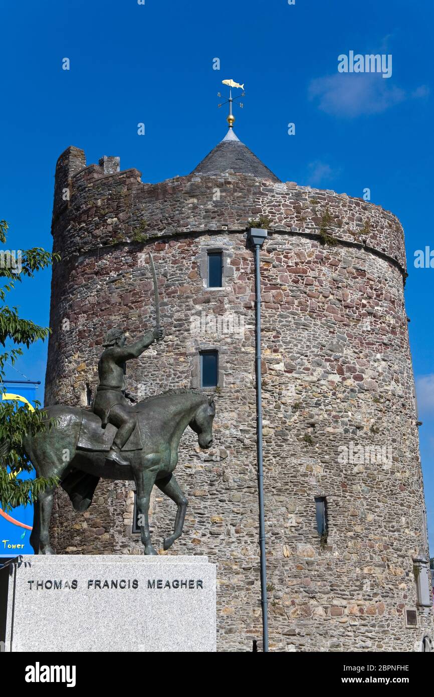 Thomas Francis Meagher statue & Reginald's Tower, Waterford City