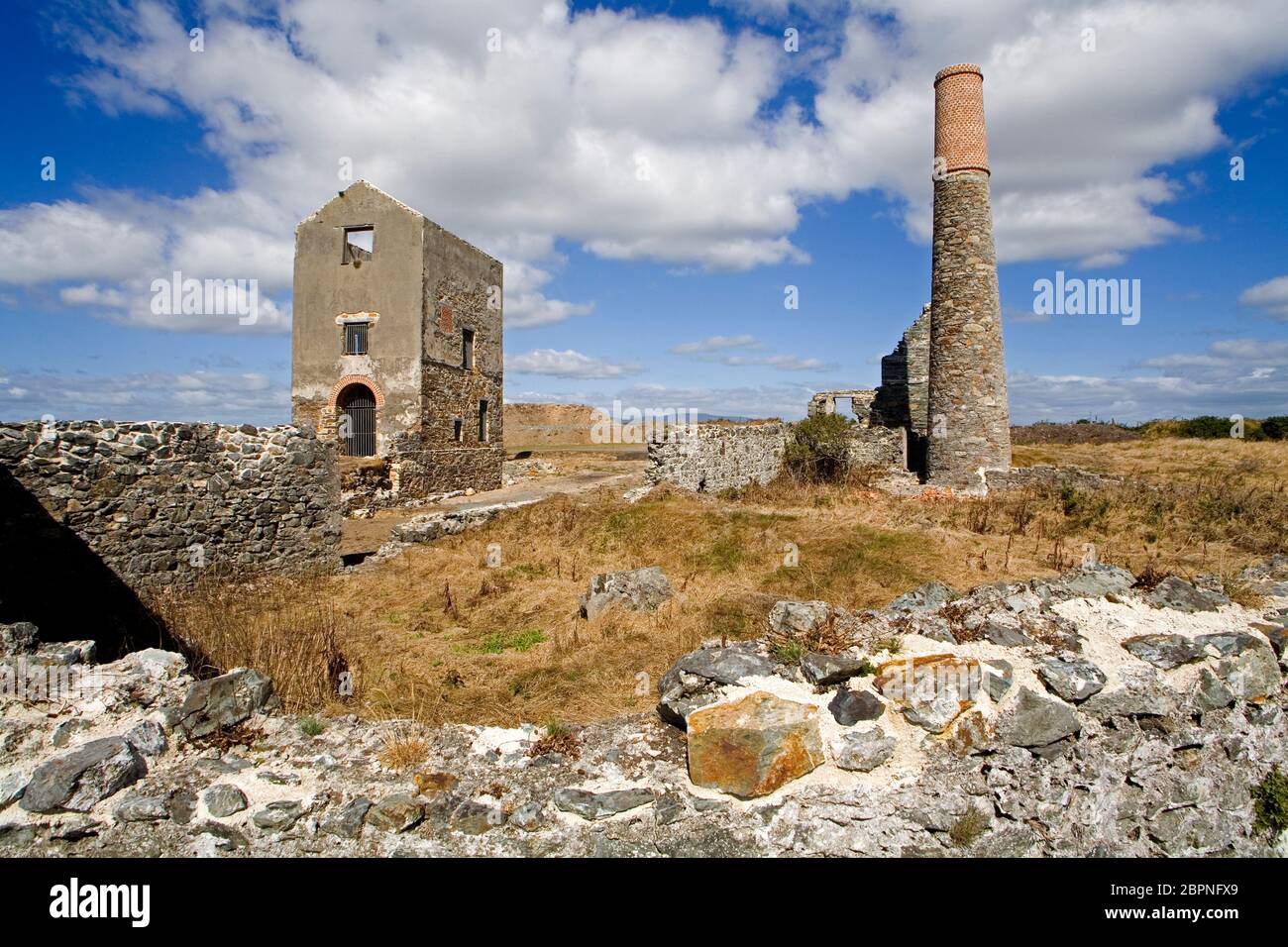 Copper Mine, Copper Coast Drive, County Waterford, Ireland Stock Photo