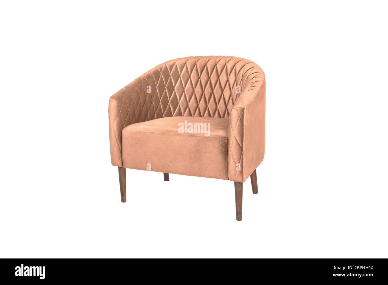 Color armchair. Modern designer chair on white background. Texture ...