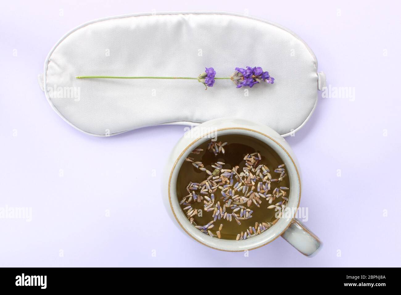 Lavender sleepy time Stock Photo Alamy