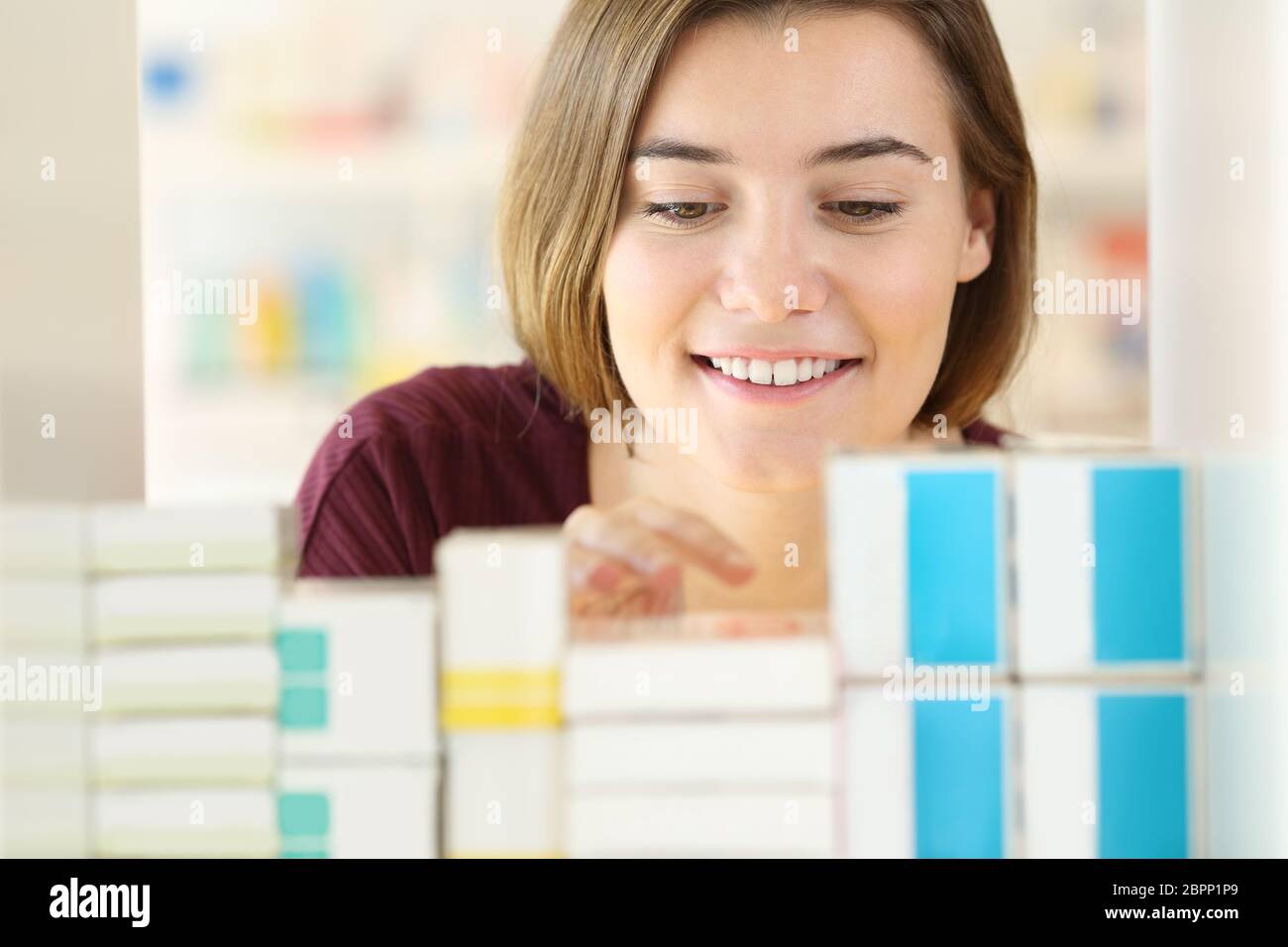 Pharmacy shelf aspirin hires stock photography and images Alamy