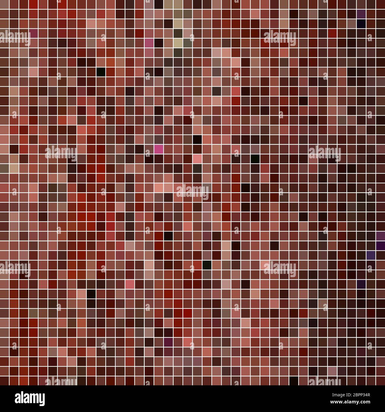 abstract square pixel mosaic background - red Stock Photo - Alamy