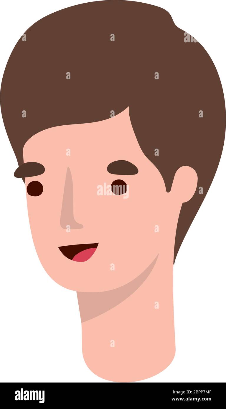 Isolated avatar man cartoon vector design Stock Vector Image & Art - Alamy