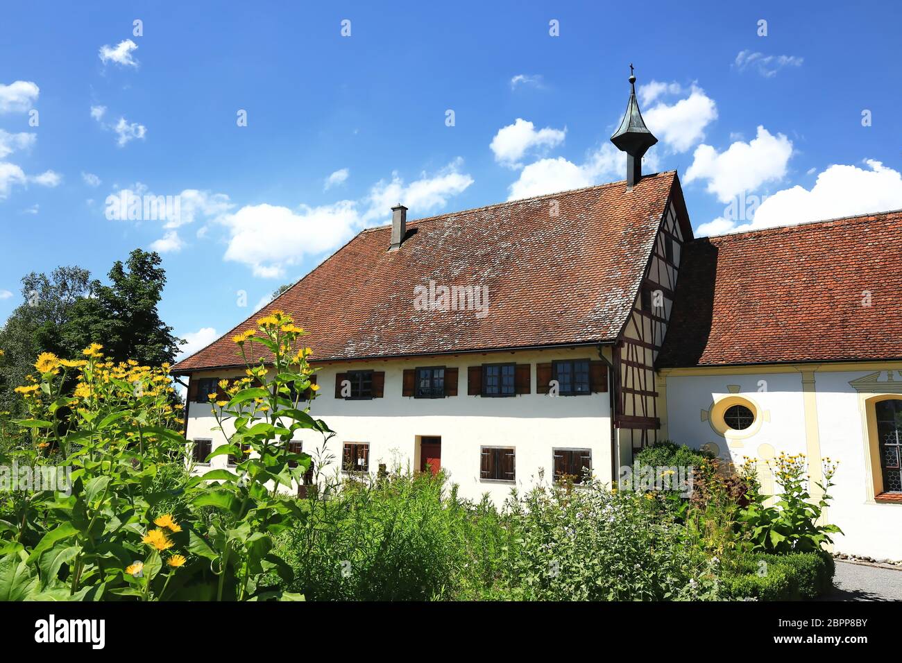 Leprosenhaus in Bad Wurzach is a city in Bavaria, Germany, with many historical attractions Stock Photo