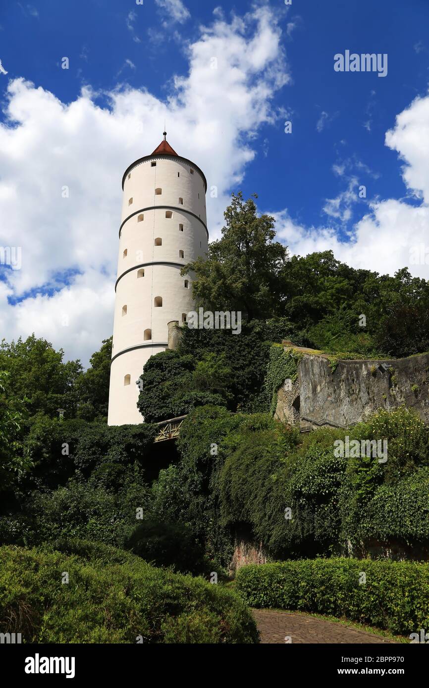 Biberach an der Riß is a city in Bavaria, Germany, with many historical attractions Stock Photo