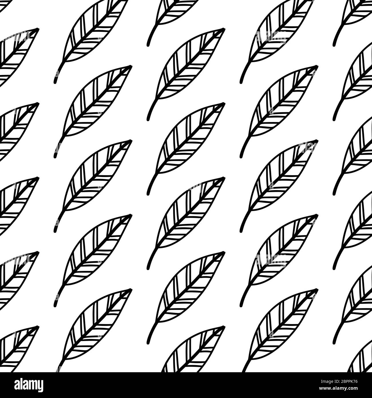 Floral seamless pattern. Isolated on white background. Vector stock ...