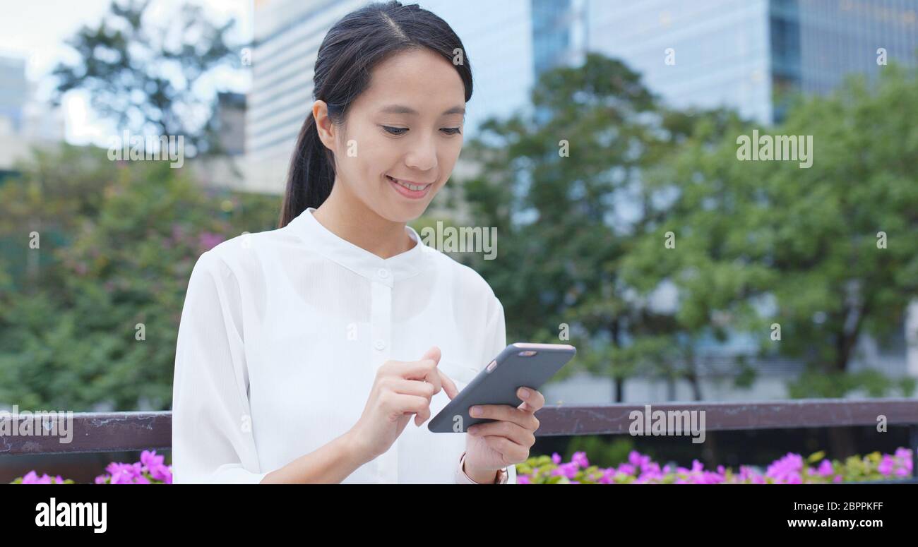 Asian cell phone home hong kong hi-res stock photography and images - Alamy