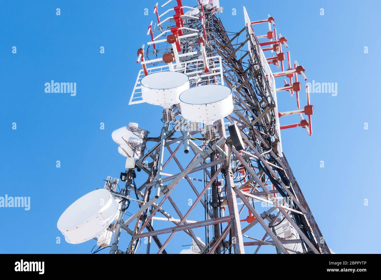 network repeaters, base transceiver station. Tower