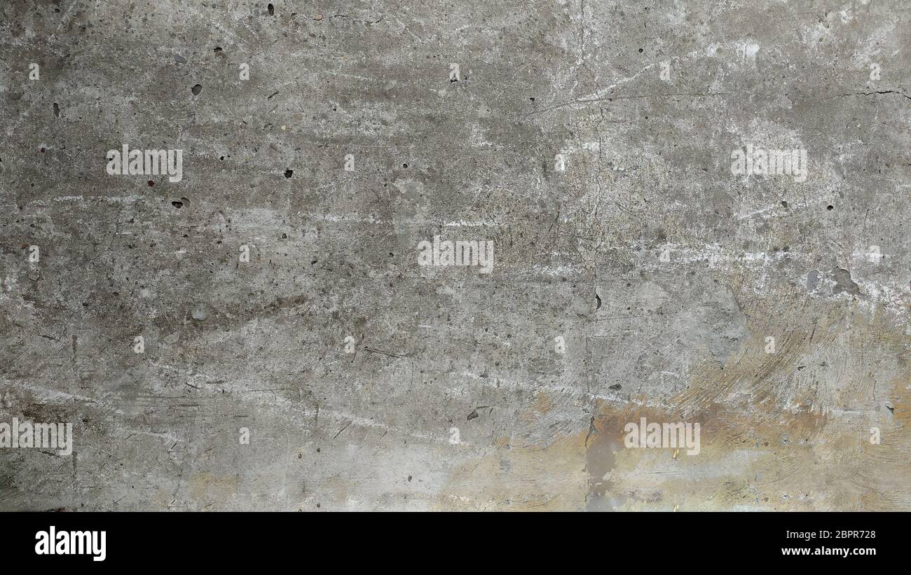 dirty concrete floor background or old texture as a retro pattern wall Stock Photo