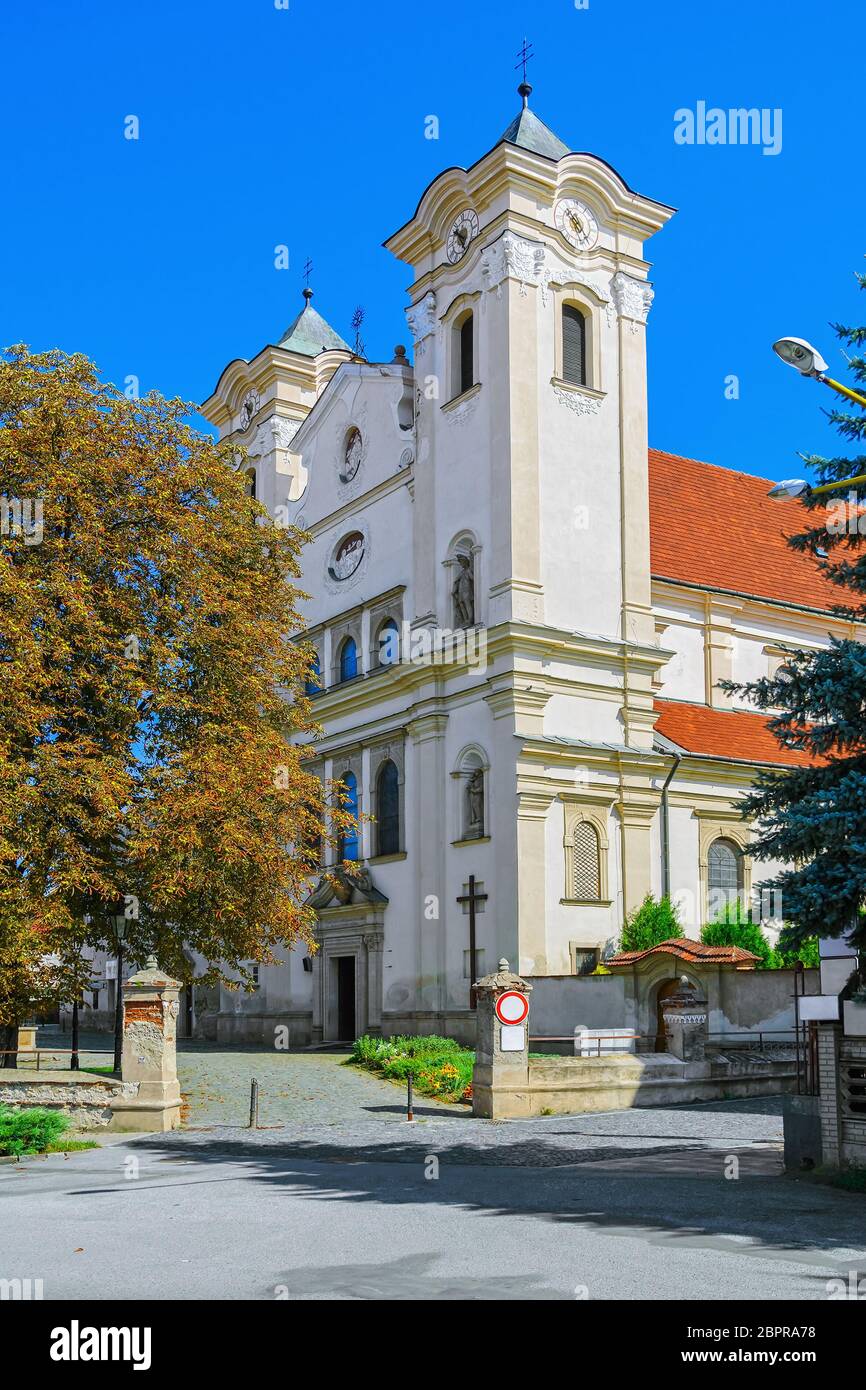 Franciscan Church of St. Joseph in Presov, Slovakia Stock Photo