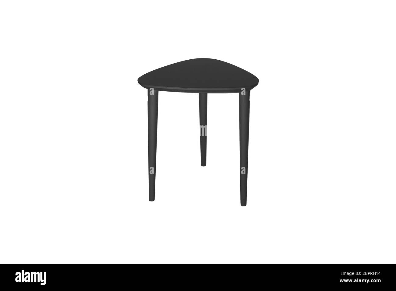 Table isolated on white background Stock Photo - Alamy