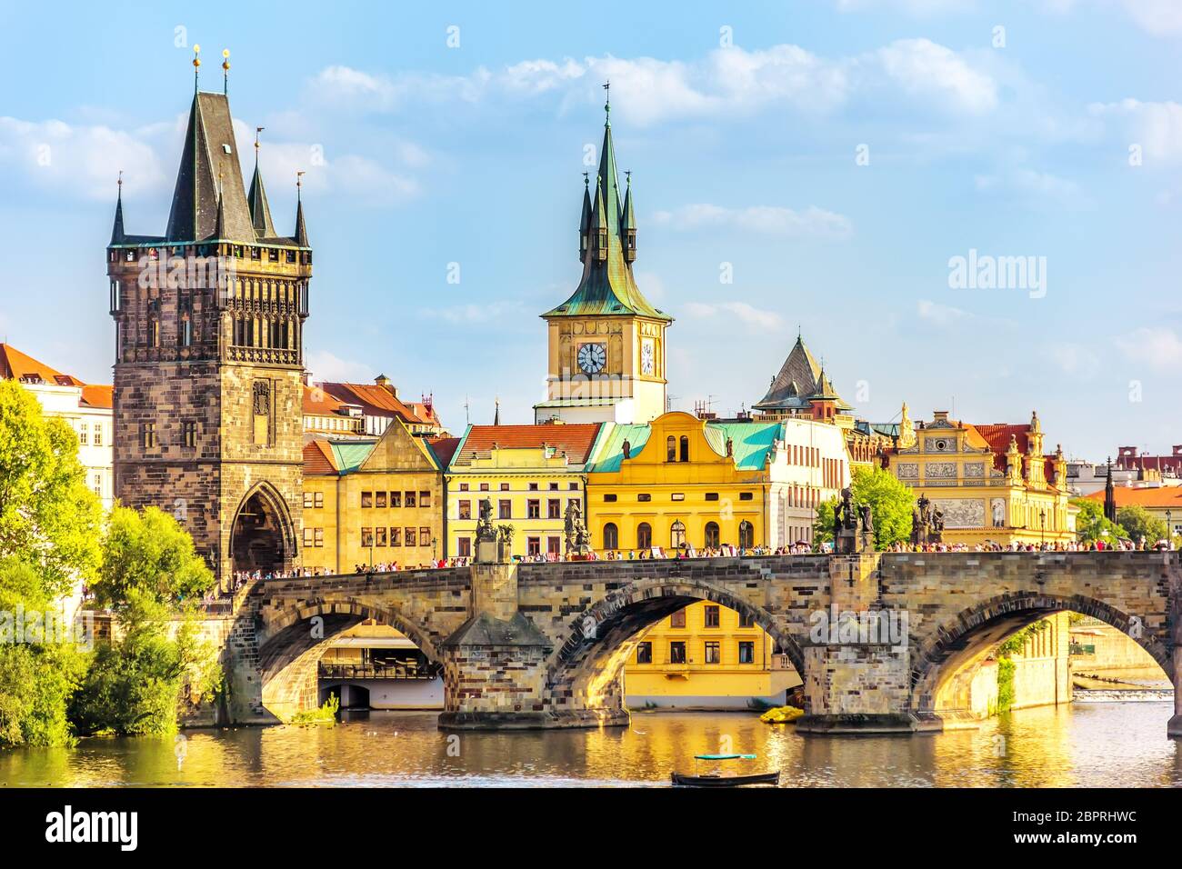 Charles Bridge Old Town Bridge Tower And The Old Town Hall Prague Charles Bridge Old Town Bridge Tower And The Old Town Hall Prague