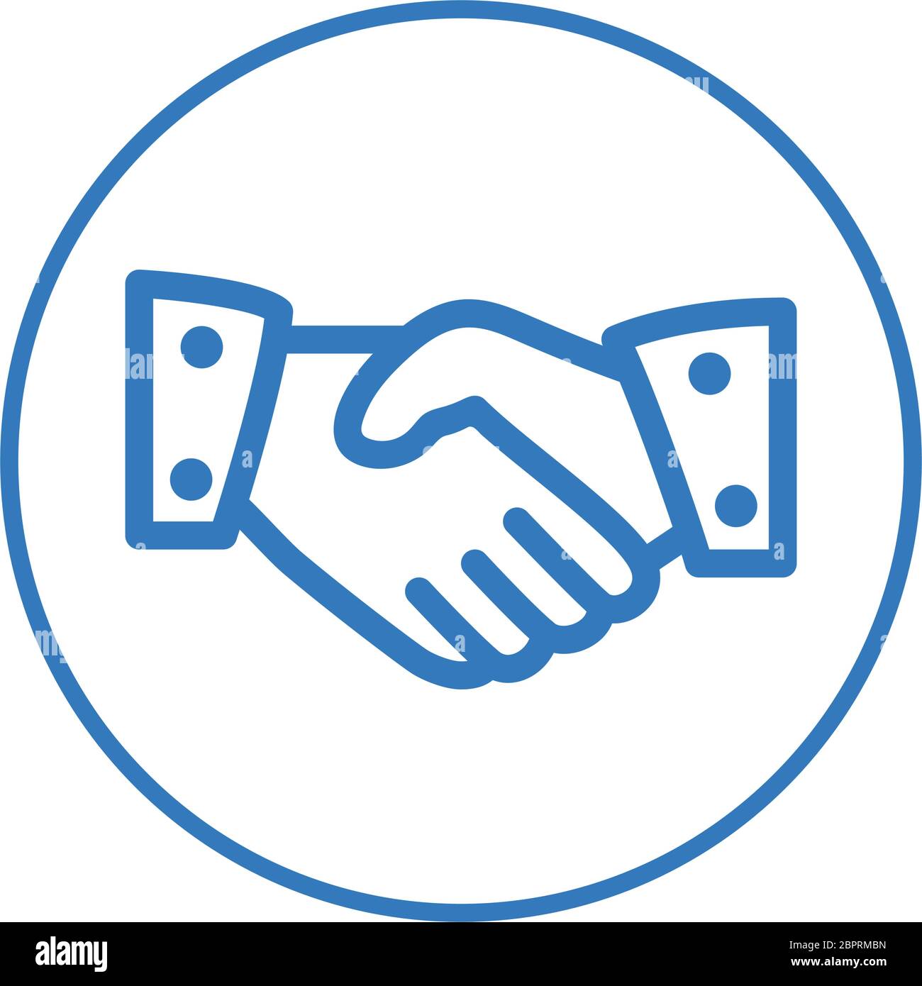 Handshake icon hi-res stock photography and images - Alamy