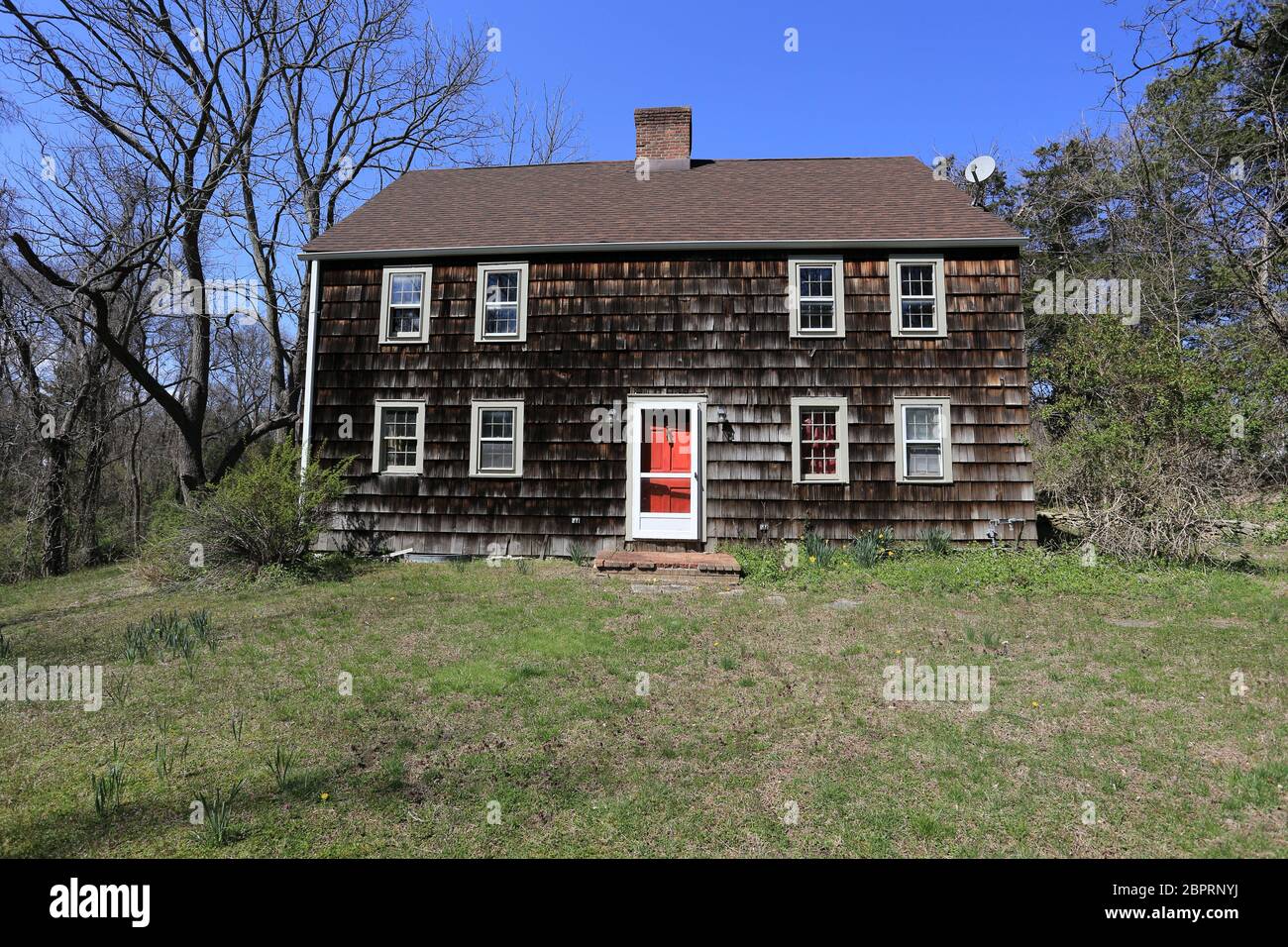 Historic house Setauket Long Island New York Stock Photo Alamy