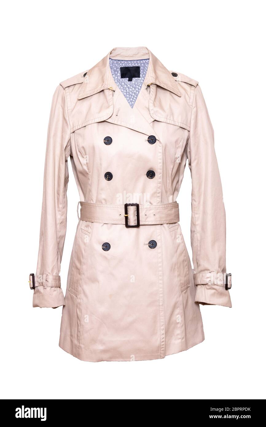 Beige trenchcoat hi-res stock photography and images - Alamy