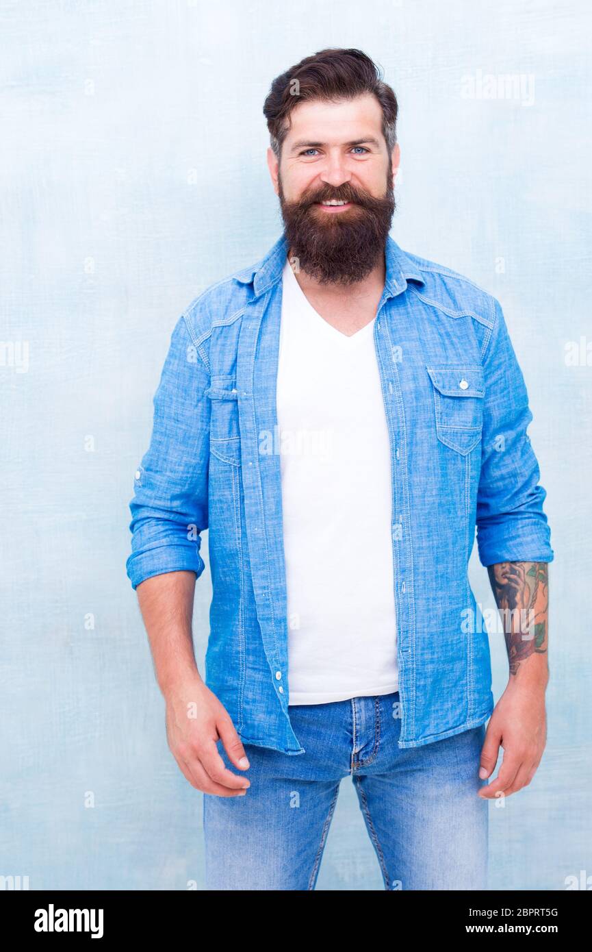 basic denim shirt