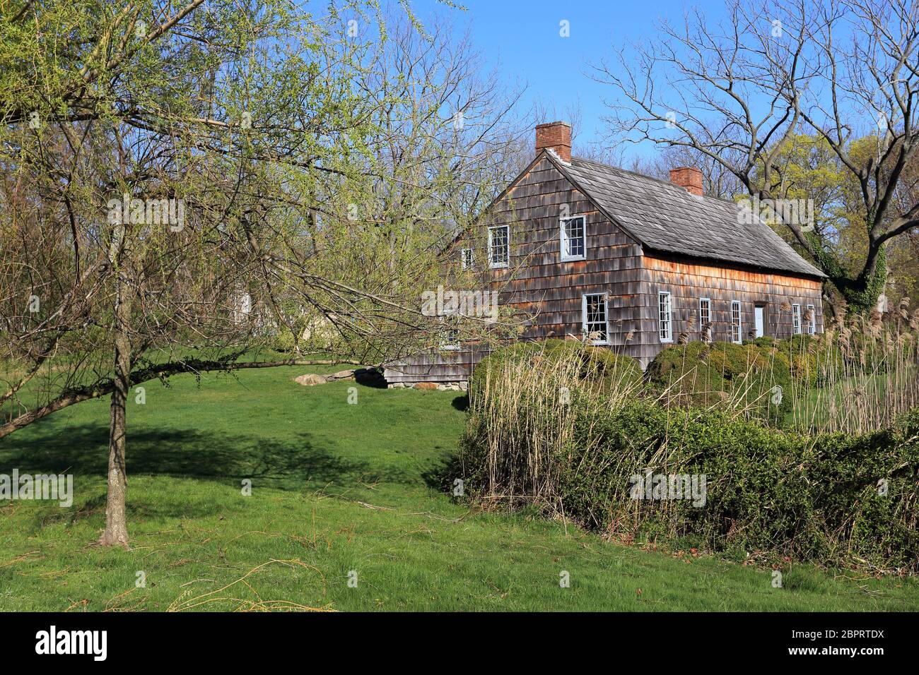 The Brewster House, a Revolutionary War era historic house Setauket