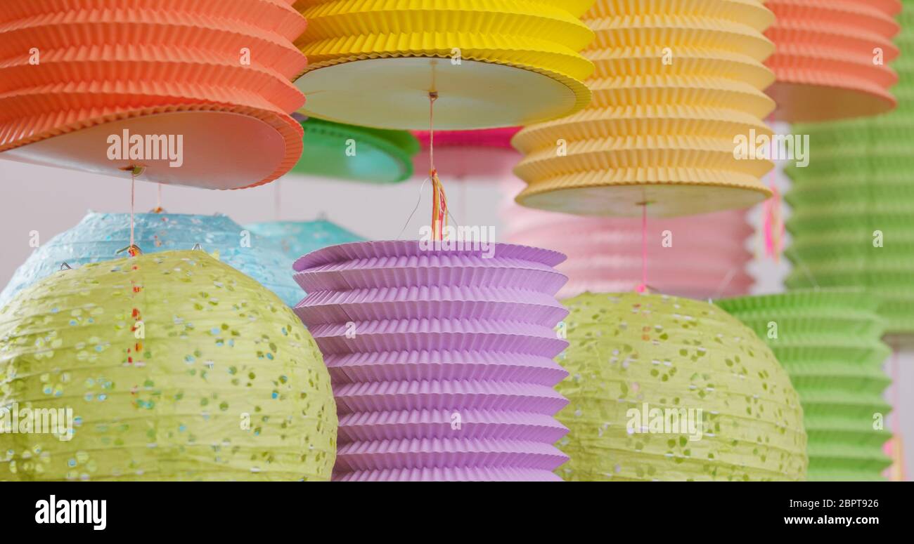 Traditional mid autumn festival Chinese lantern Stock Photo - Alamy