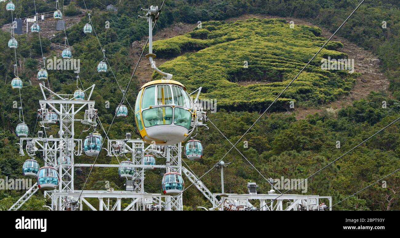 Cable car hong kong ocean park hi-res stock photography and images - Alamy