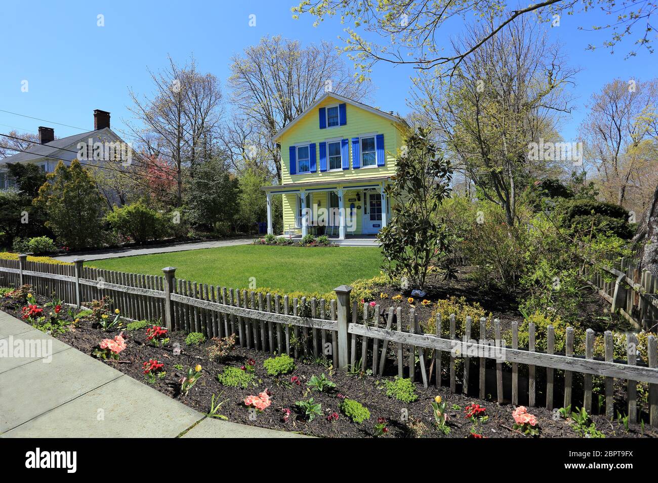 Private home Stony Brook Long Island New York Stock Photo Alamy