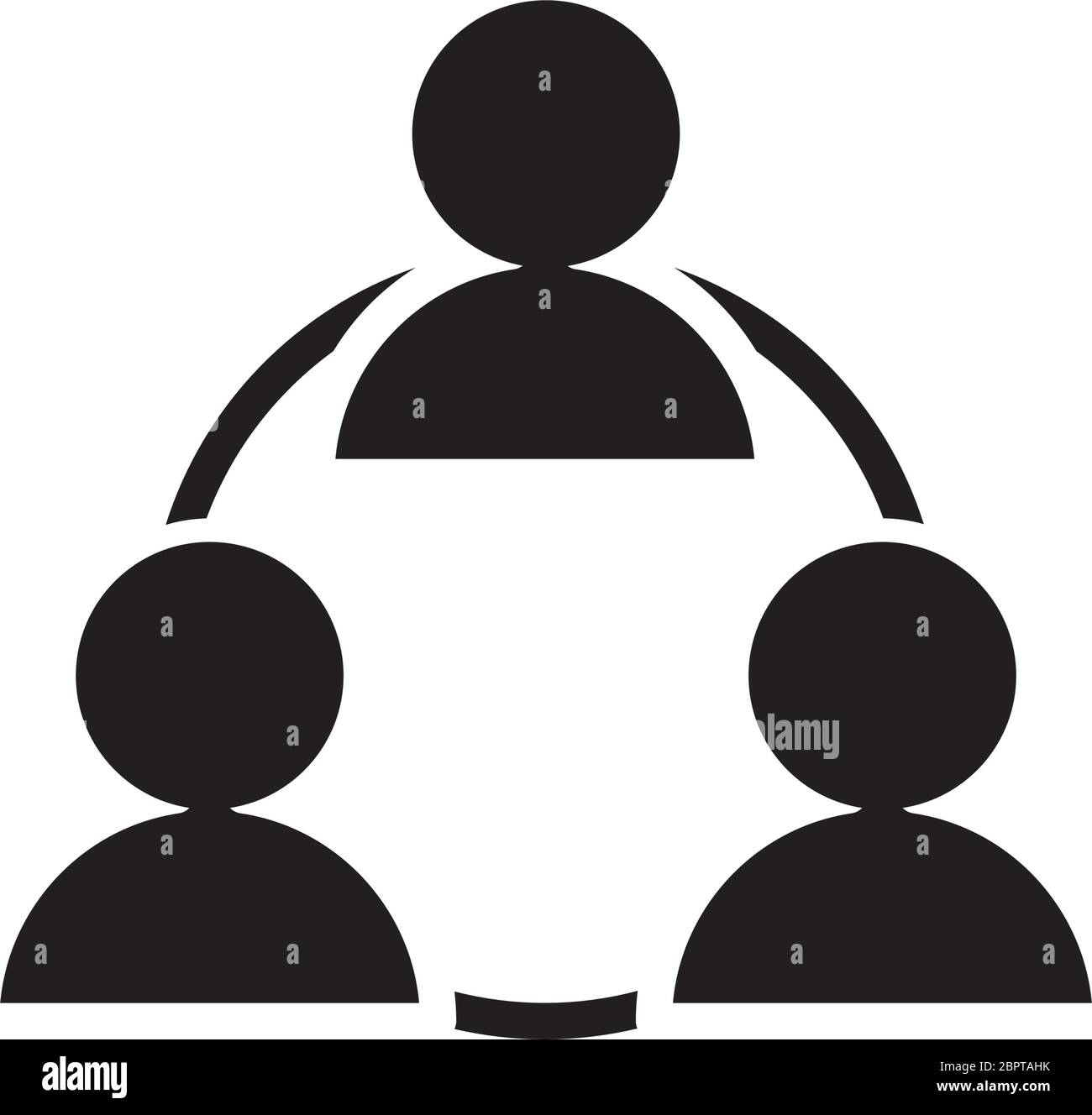 teamwork structure silhouette style icon Stock Vector Image & Art - Alamy