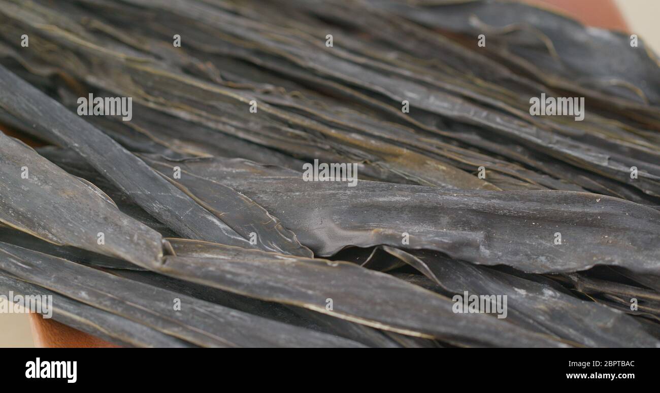 Heap of Konbu Stock Photo - Alamy