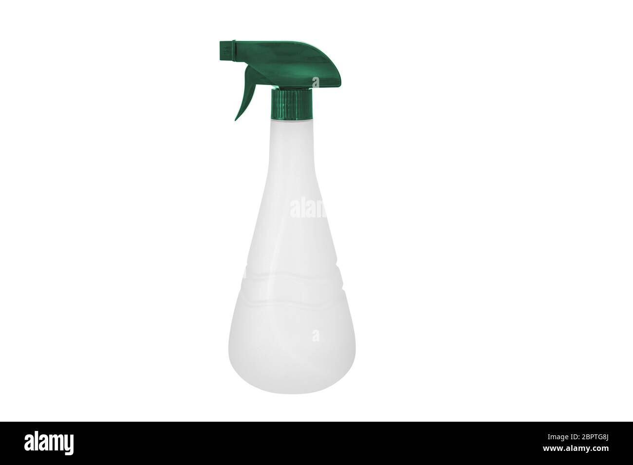 Color plastic spray bottle isolated on white background Stock Photo - Alamy