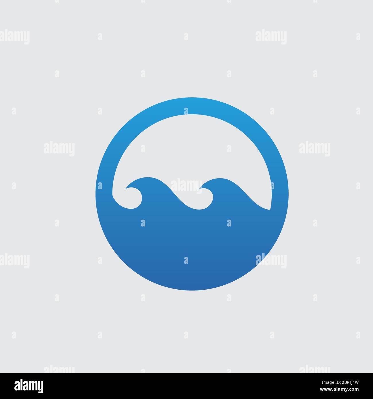 Water wave vector illustration design background Stock Vector Image ...