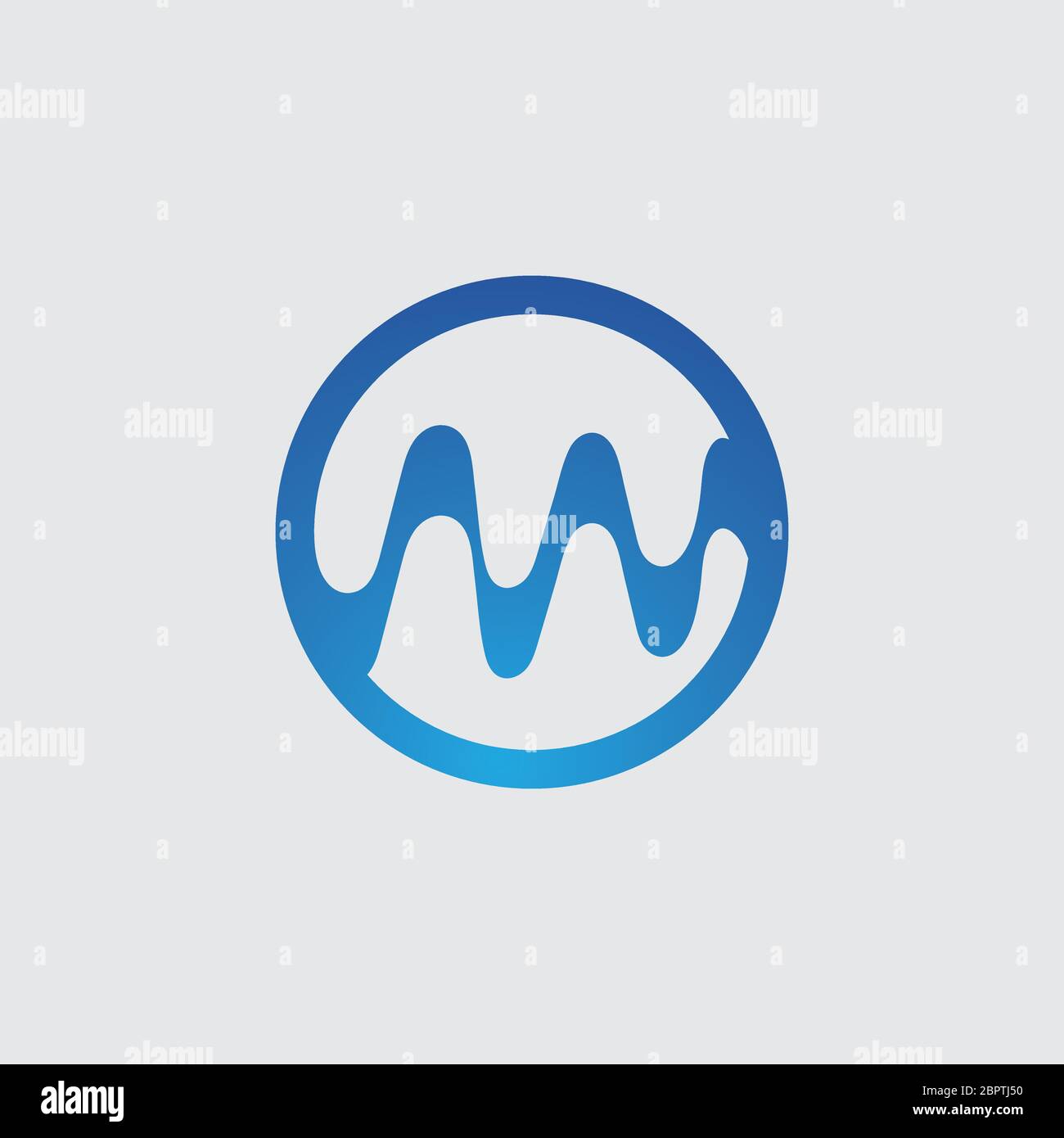 Water wave vector illustration design background Stock Vector Image ...