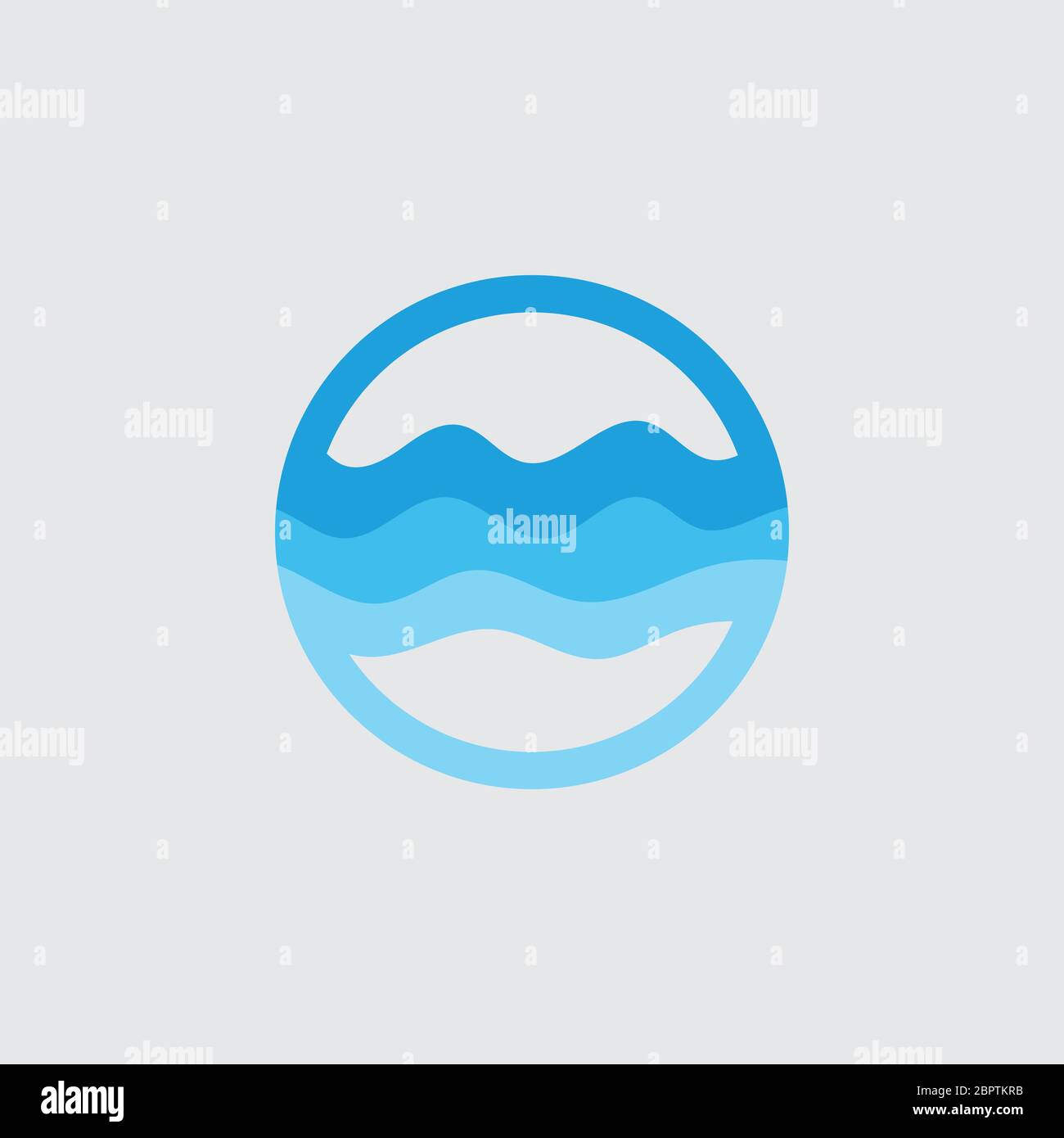 Water wave vector illustration design background Stock Vector Image ...