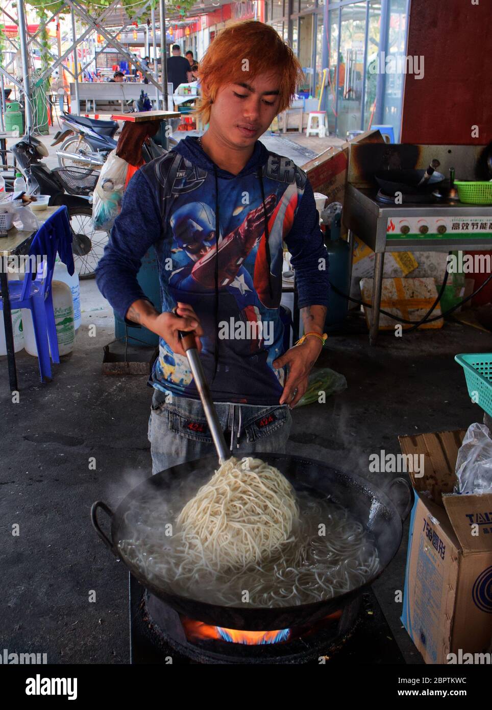 Golden Triangle Special Economic Zone In Laos Stock Photo - Alamy