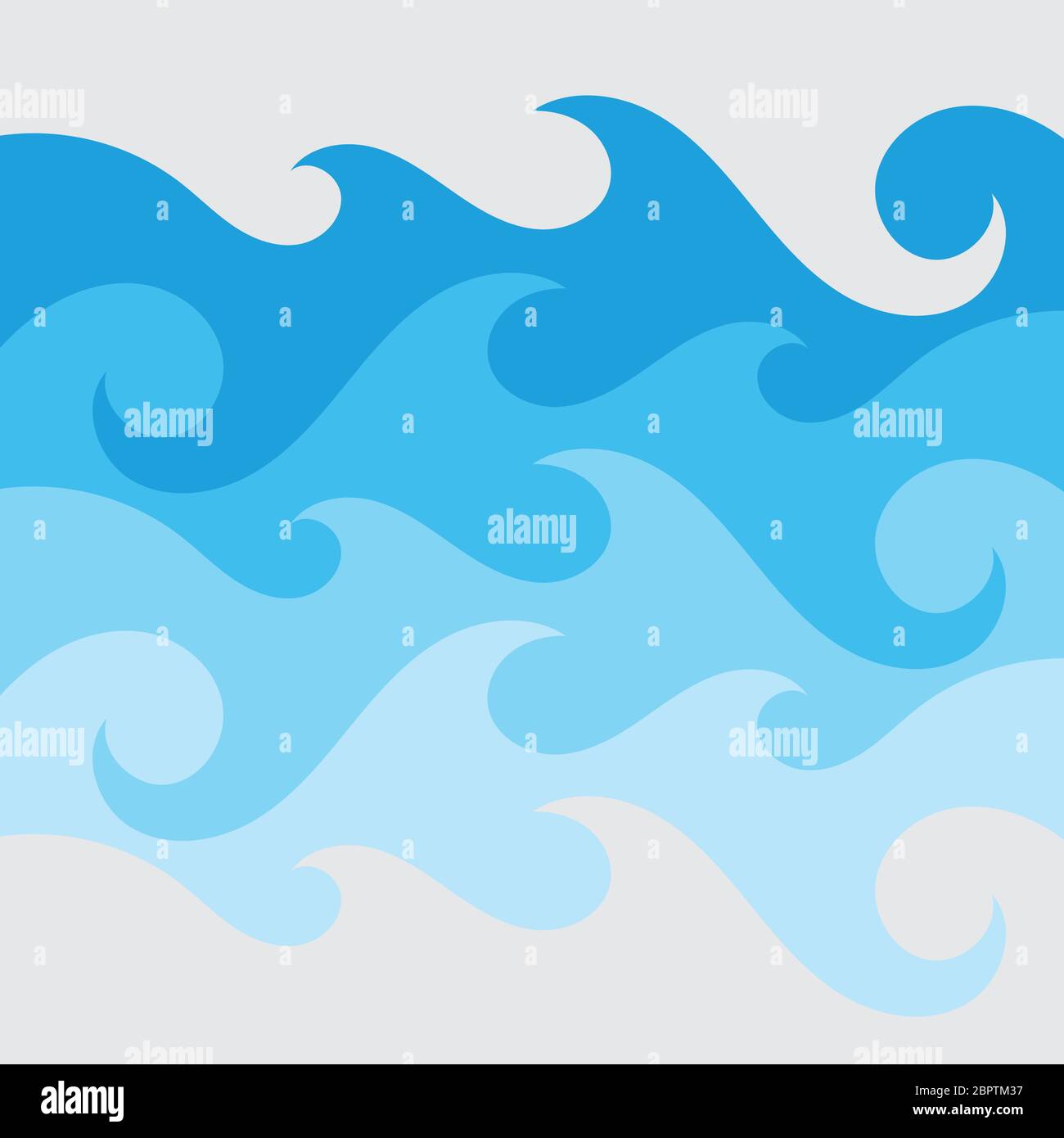 Water wave vector illustration design background Stock Vector Image ...