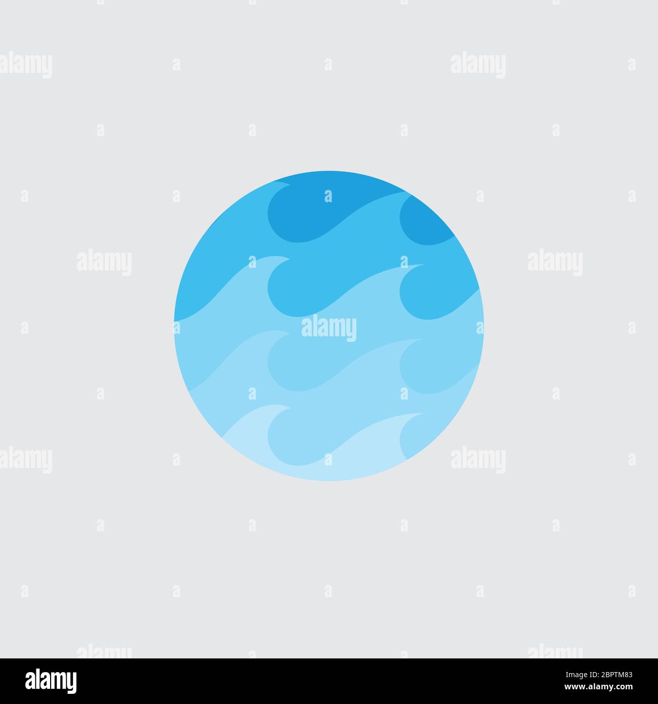 Water wave vector illustration design background Stock Vector Image ...