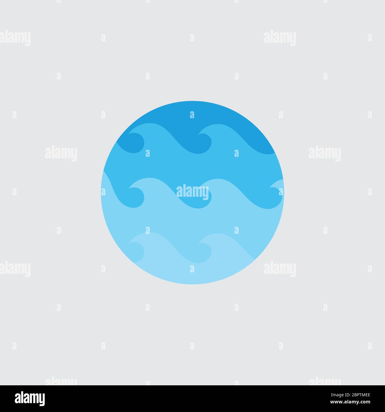 Water wave vector illustration design background Stock Vector Image ...