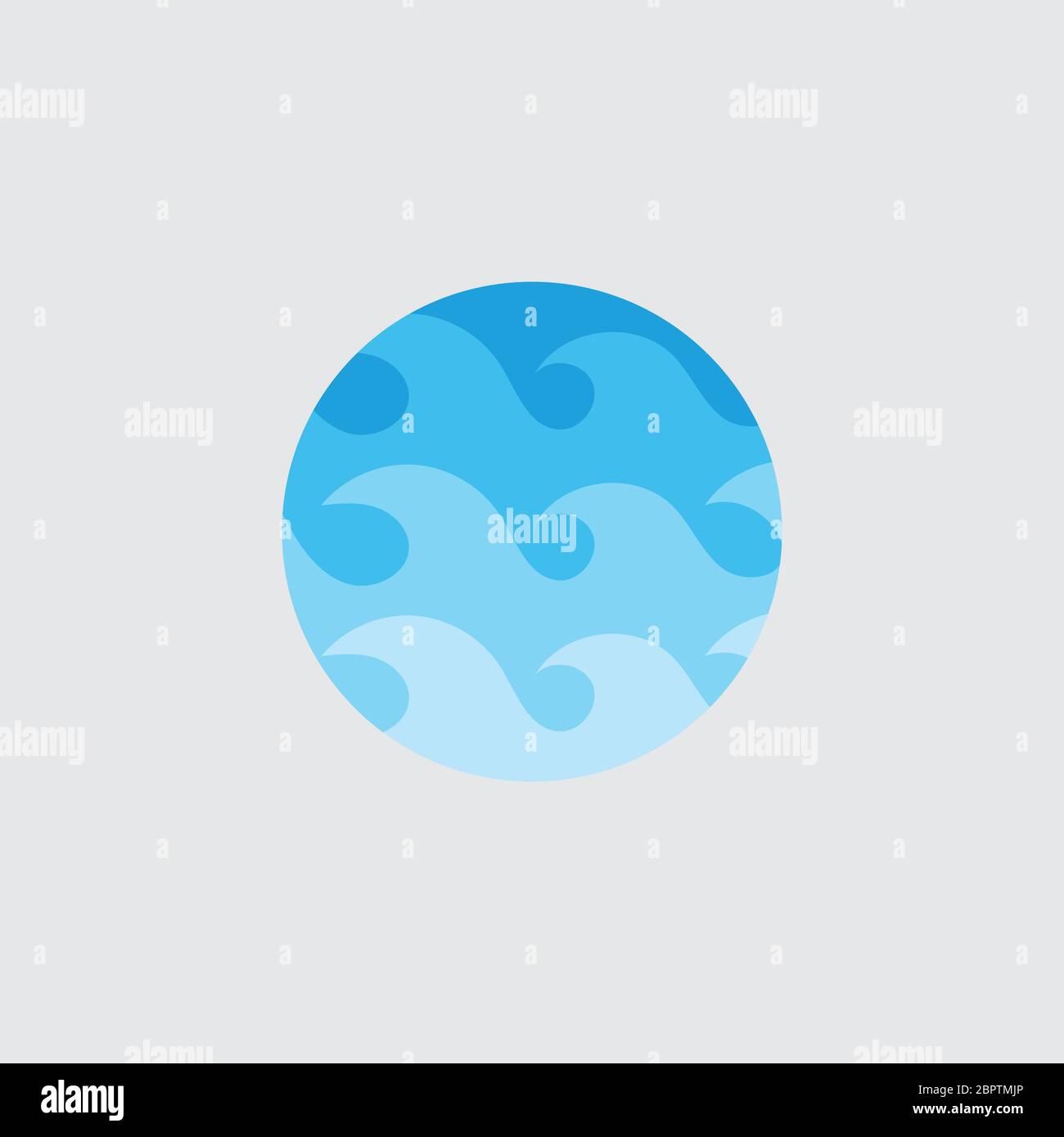 Water wave vector illustration design background Stock Vector Image ...