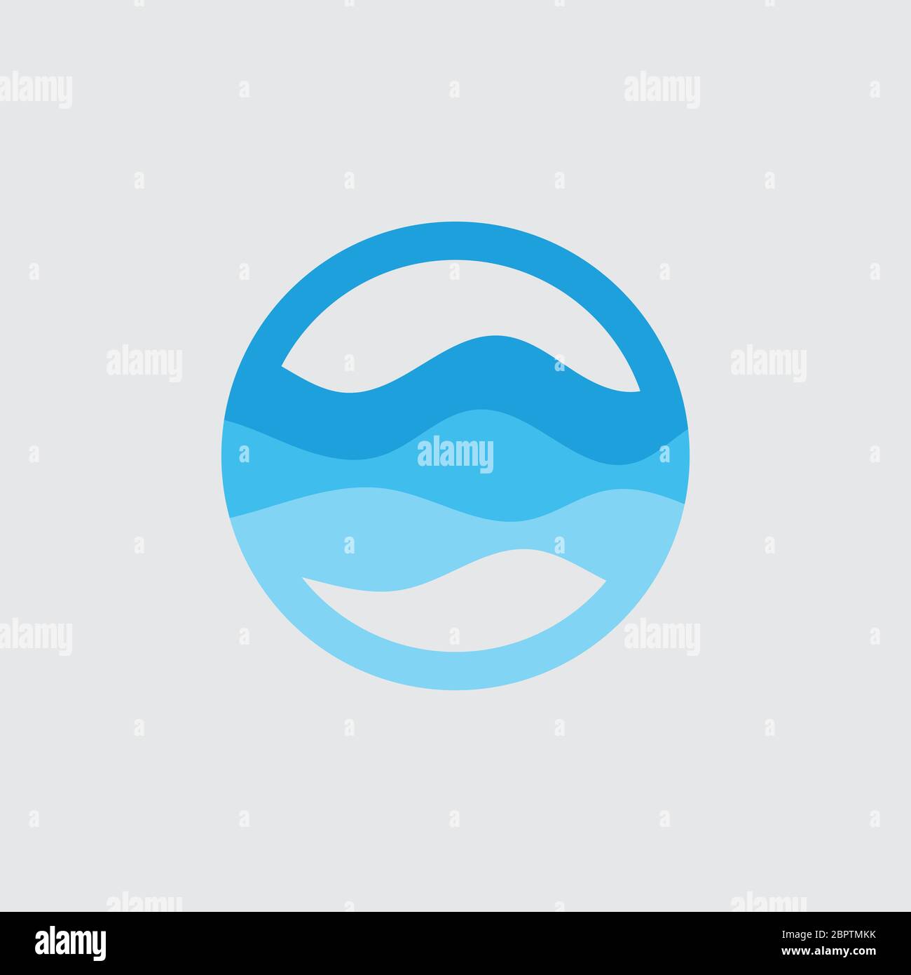 Water wave vector illustration design background Stock Vector Image ...