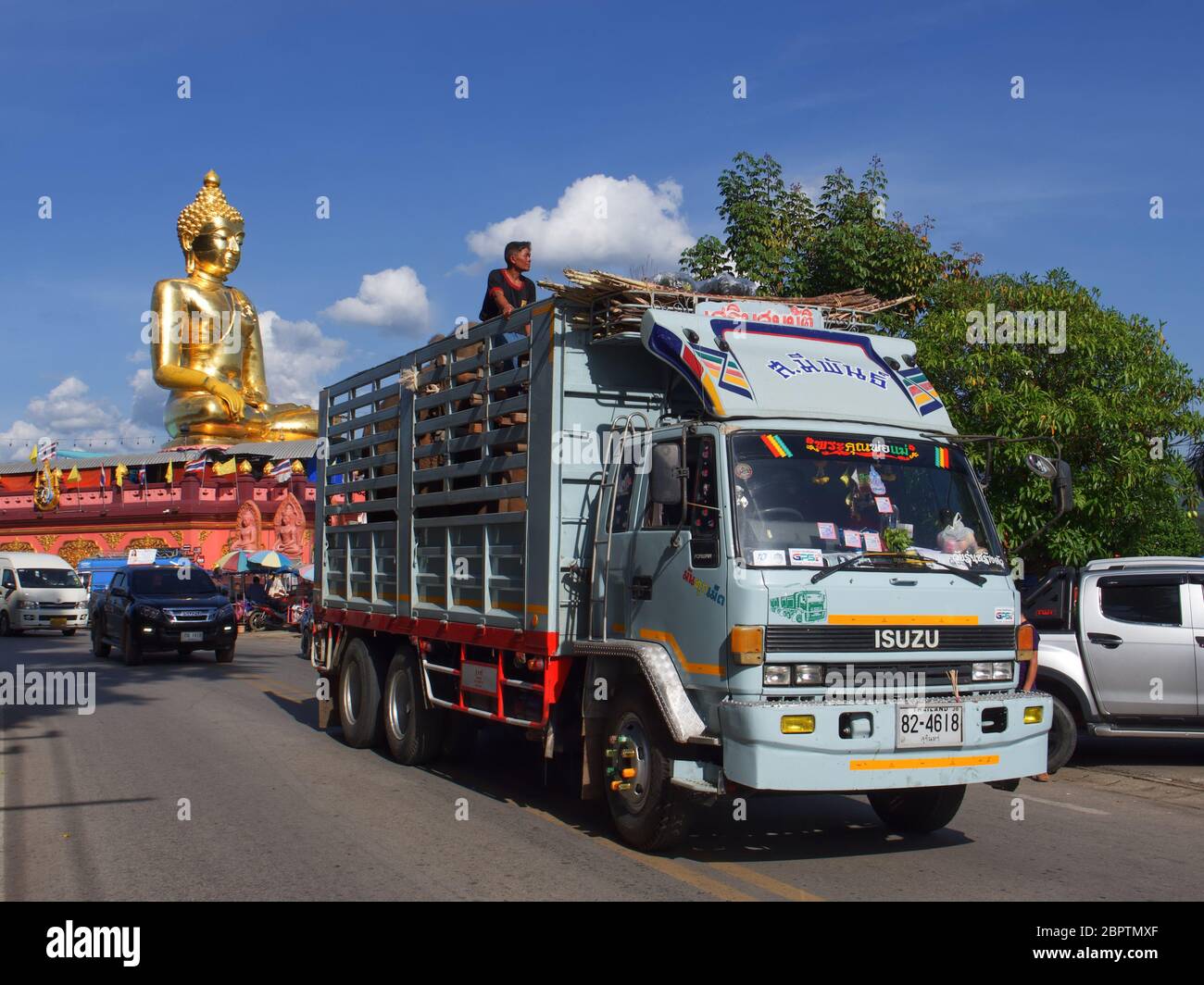 Golden Triangle Special Economic Zone In Laos Stock Photo