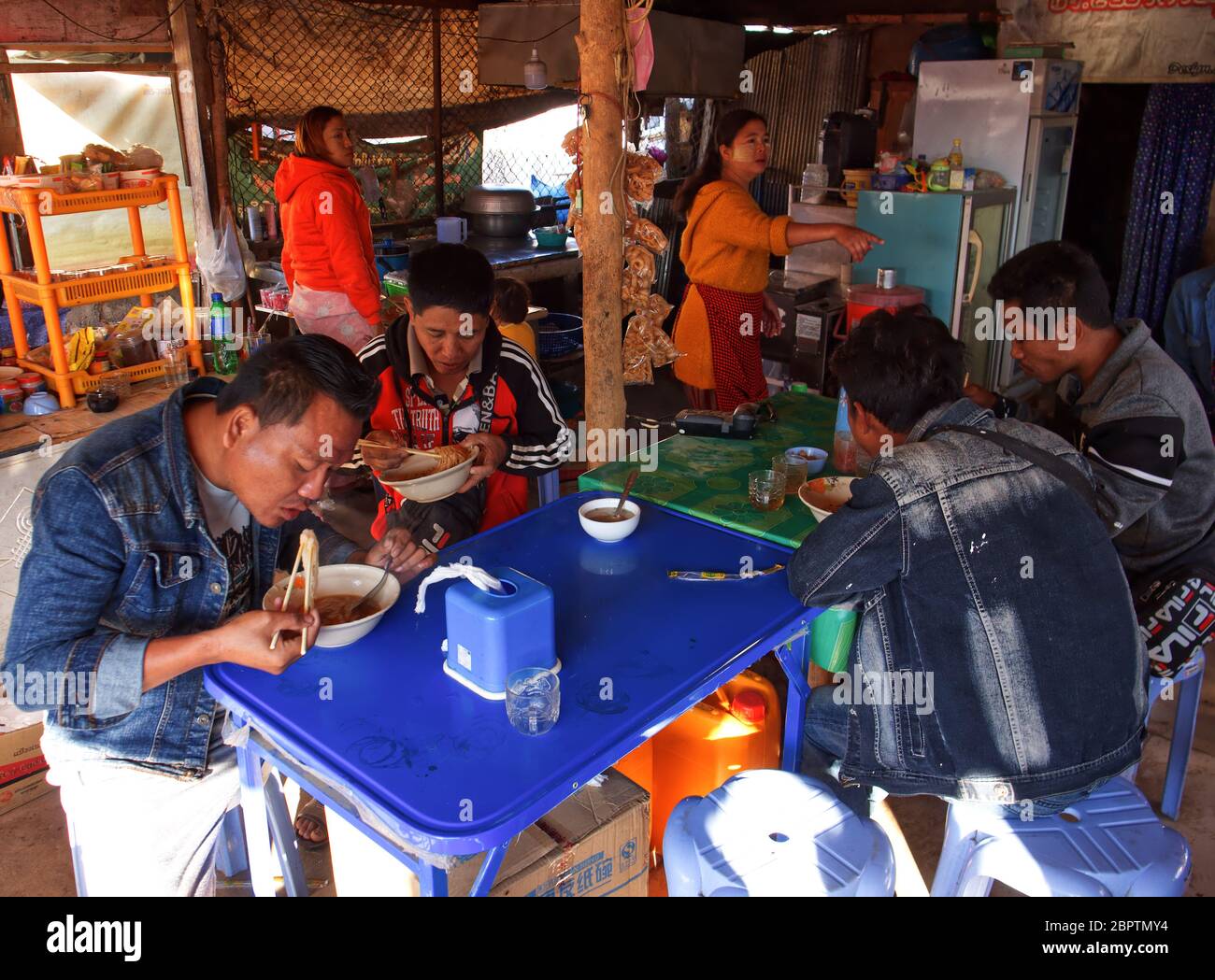 Golden Triangle Special Economic Zone In Laos Stock Photo - Alamy
