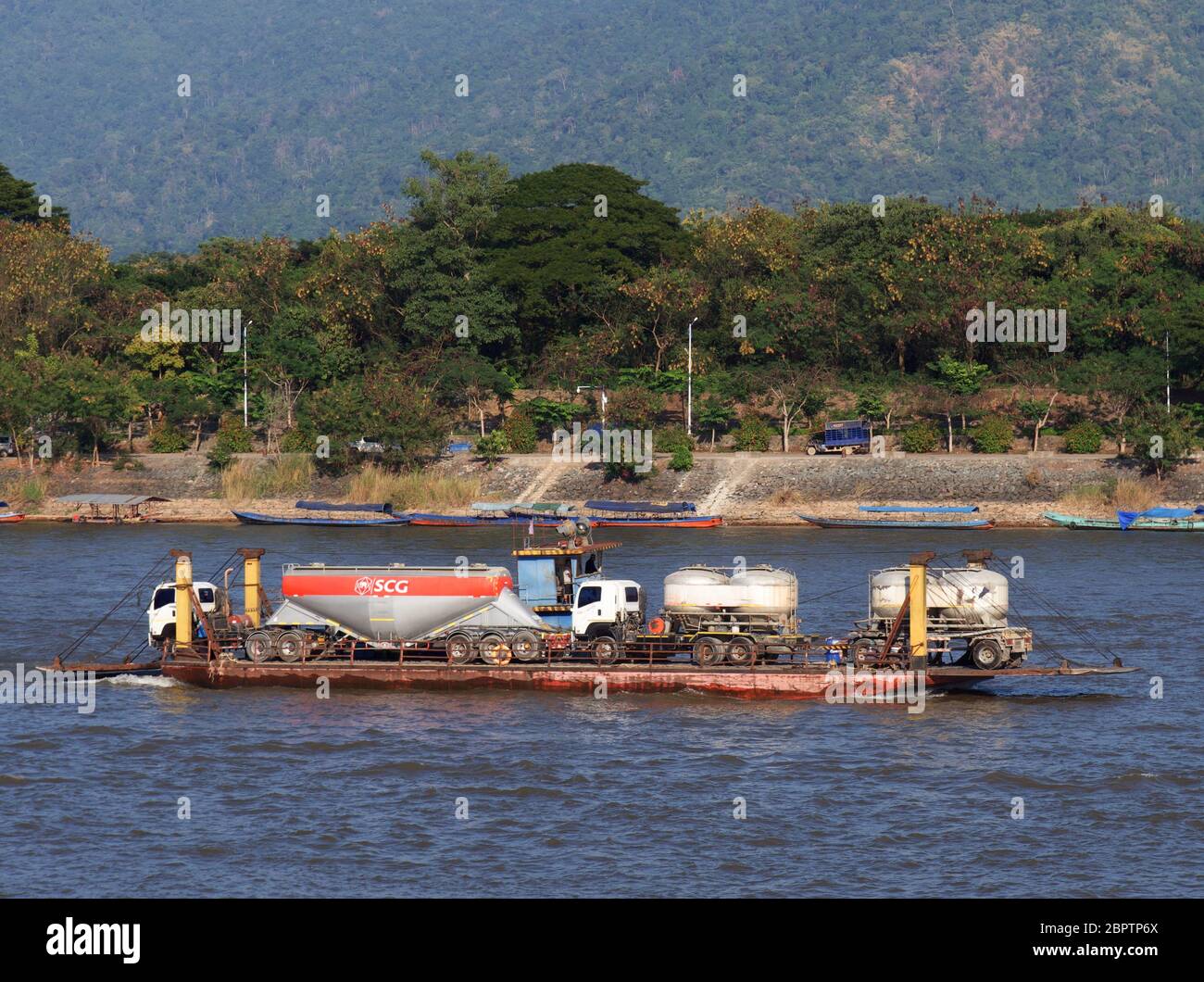 The Golden Triangle Special Economic Zone In Laos Stock Photo Alamy