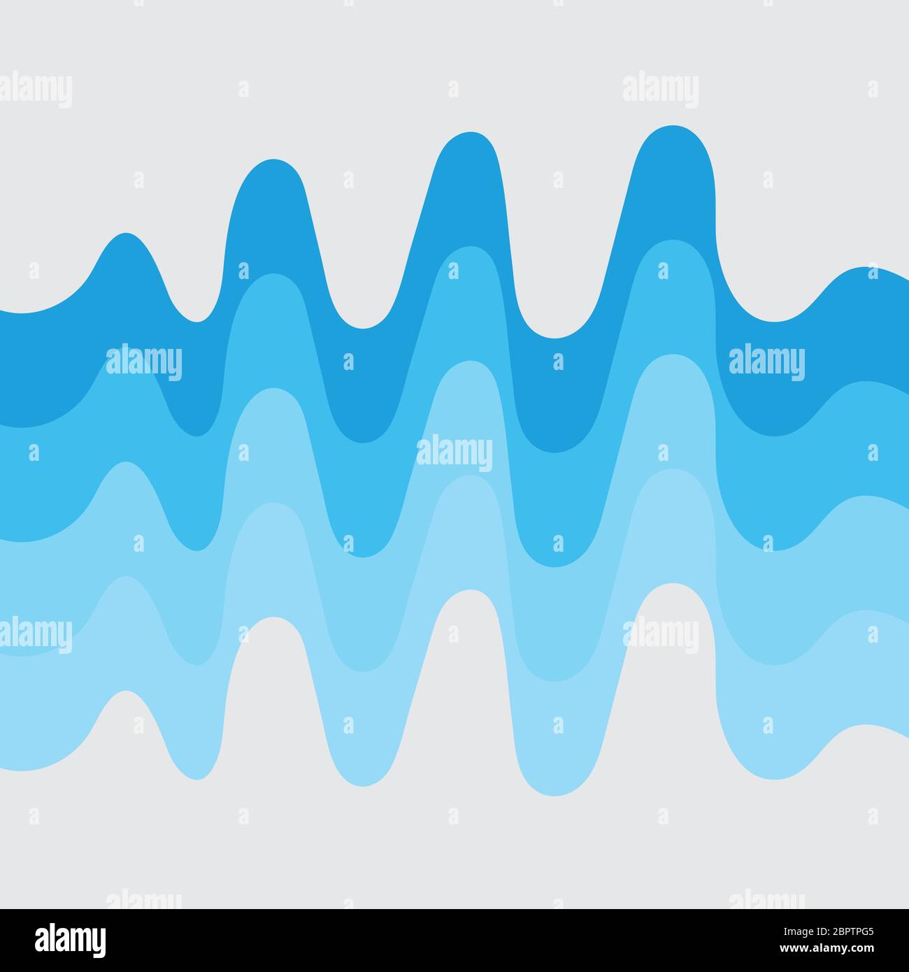 Water wave vector illustration design background Stock Vector Image ...