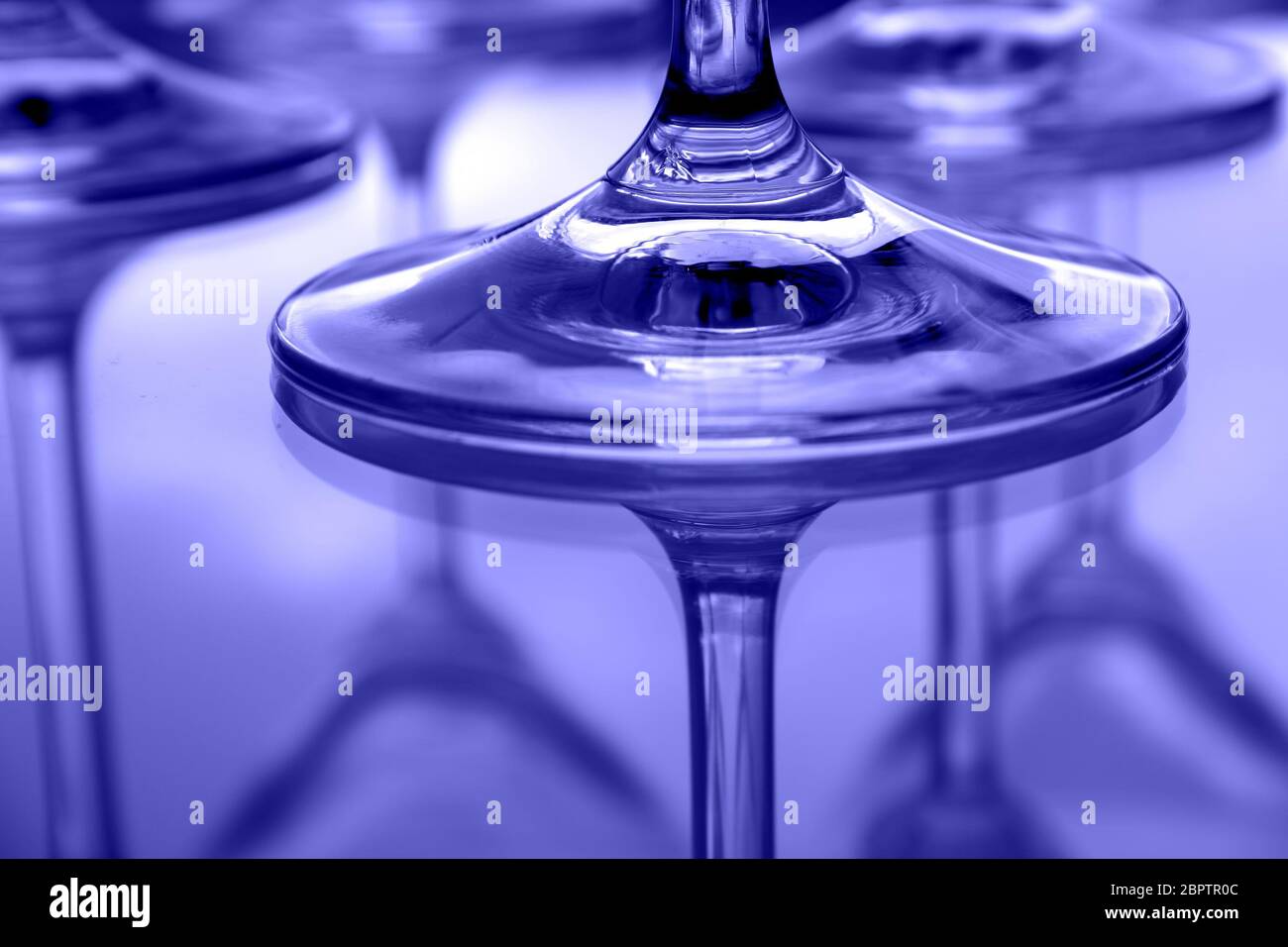 An empty martini glasses background, illustration Stock Photo - Alamy