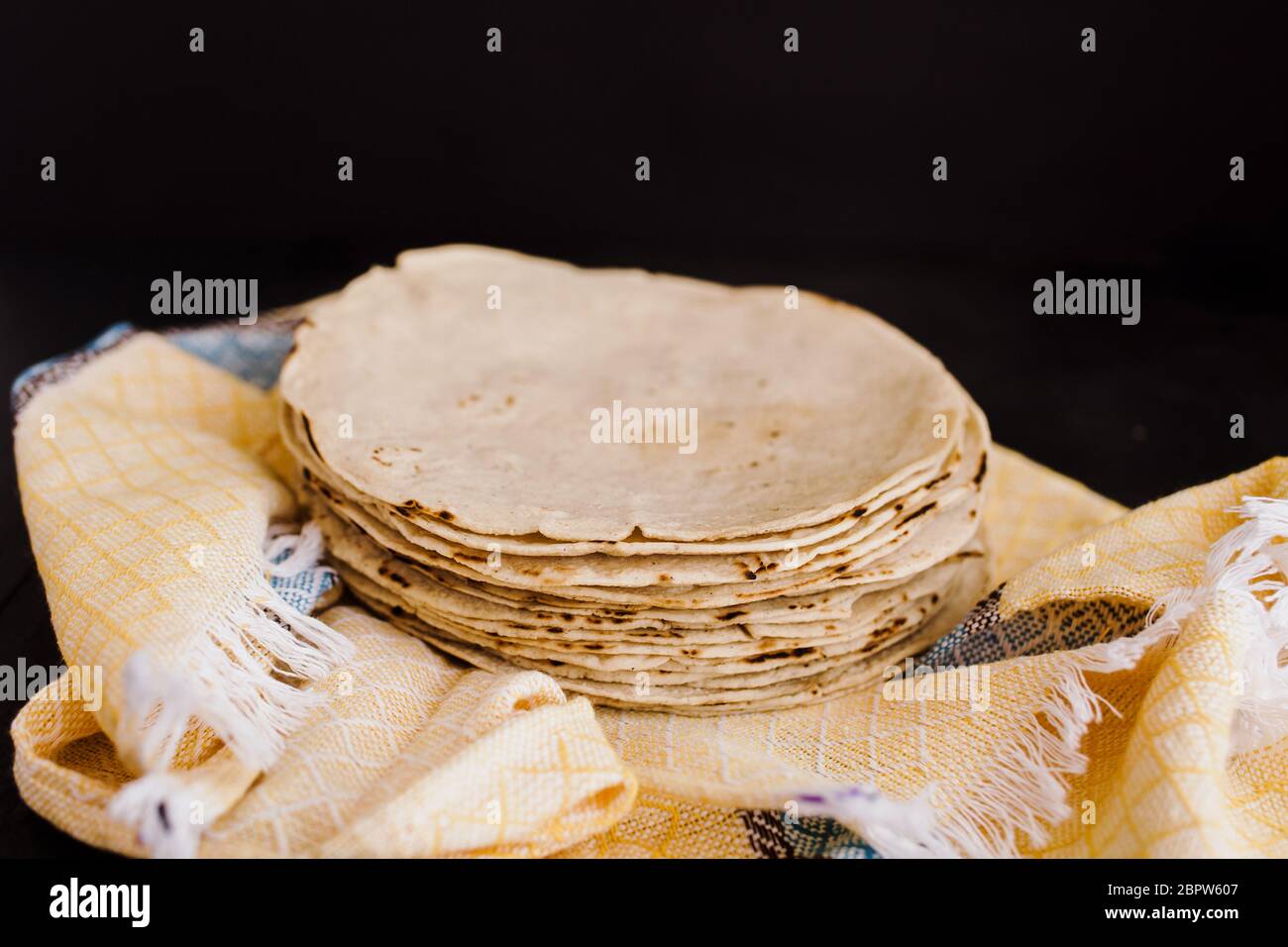 Mexican corn tortillas not pork hi-res stock photography and images - Alamy