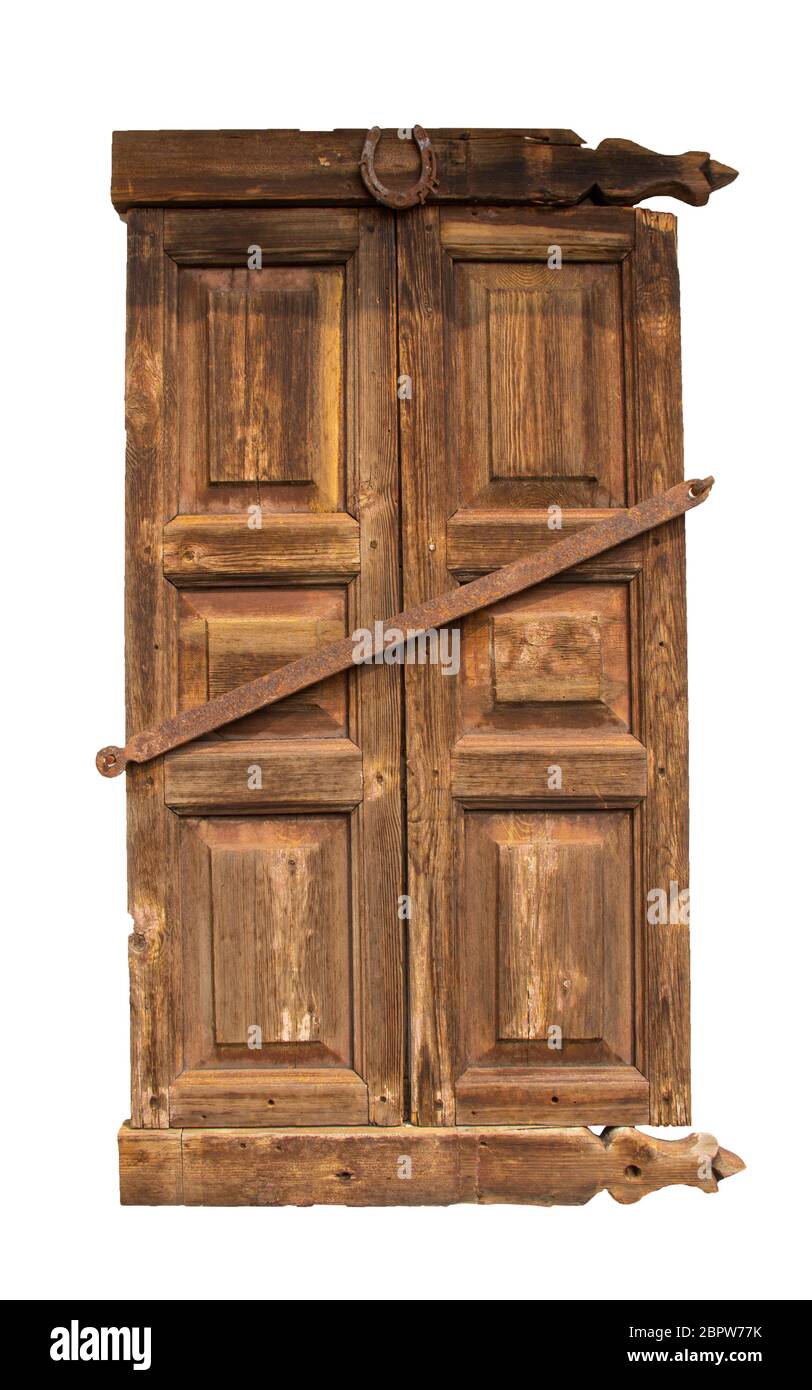 Old windows shutters Cut Out Stock Images Pictures Alamy