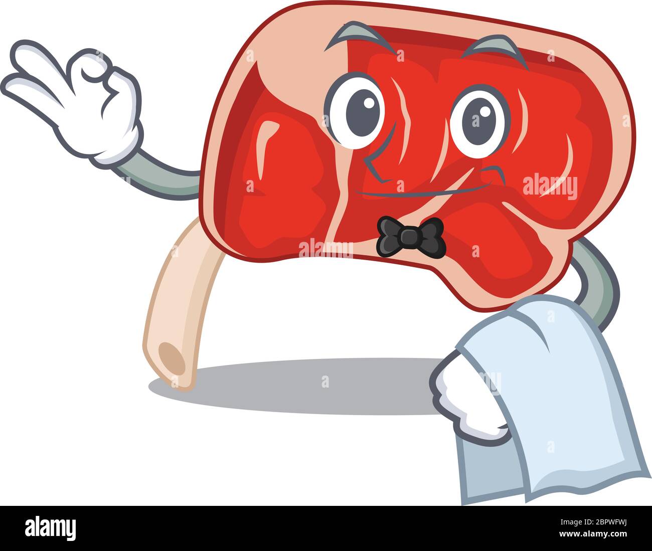 Cartoon Rib Man Rosemary prime Stock Vector Images - Alamy