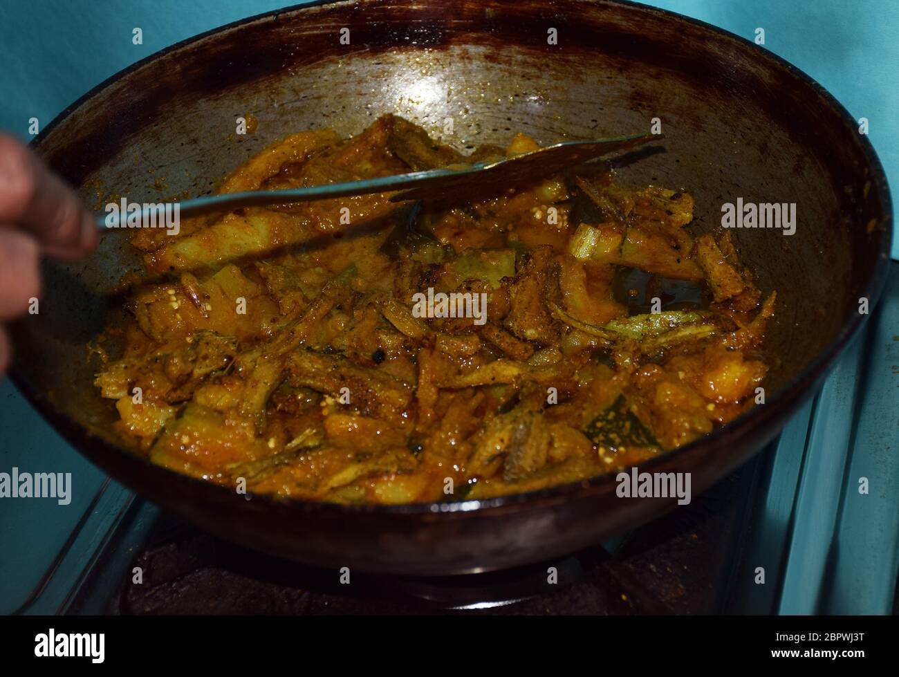Bengali Dry Fish Curry also known as Sutki Maach or Shutki Maacher
