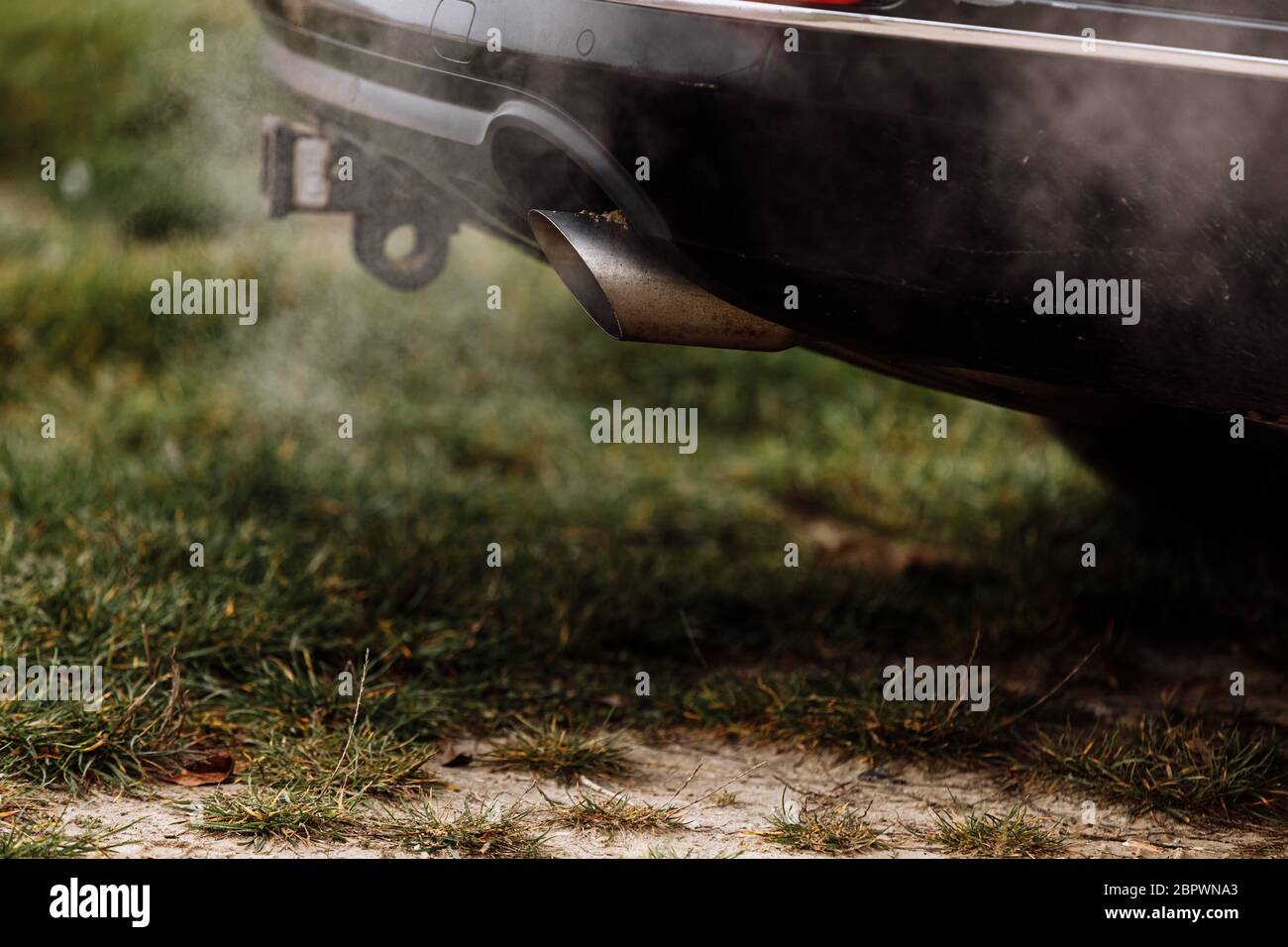 Car Exhaust Fumes Traffic High Resolution Stock Photography and Images